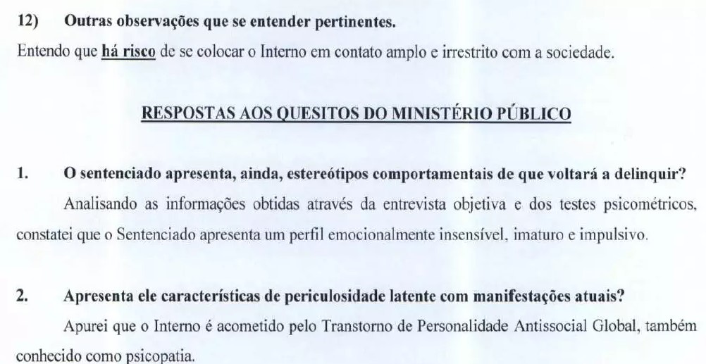 Fonte: Reprodução de processo